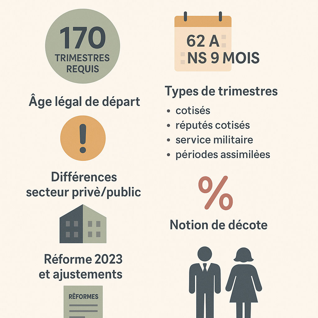 Quelles sont les règles actuelles sur le nombre de trimestres requis pour la retraite pour les personnes nées en 1963 ? Quelles sont les règles actuelles sur le nombre de trimestres requis pour la retraite pour les personnes nées en 1963 ?