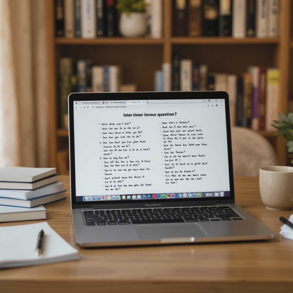 Quelles sont les questions incontournables à préparer pour un entretien d