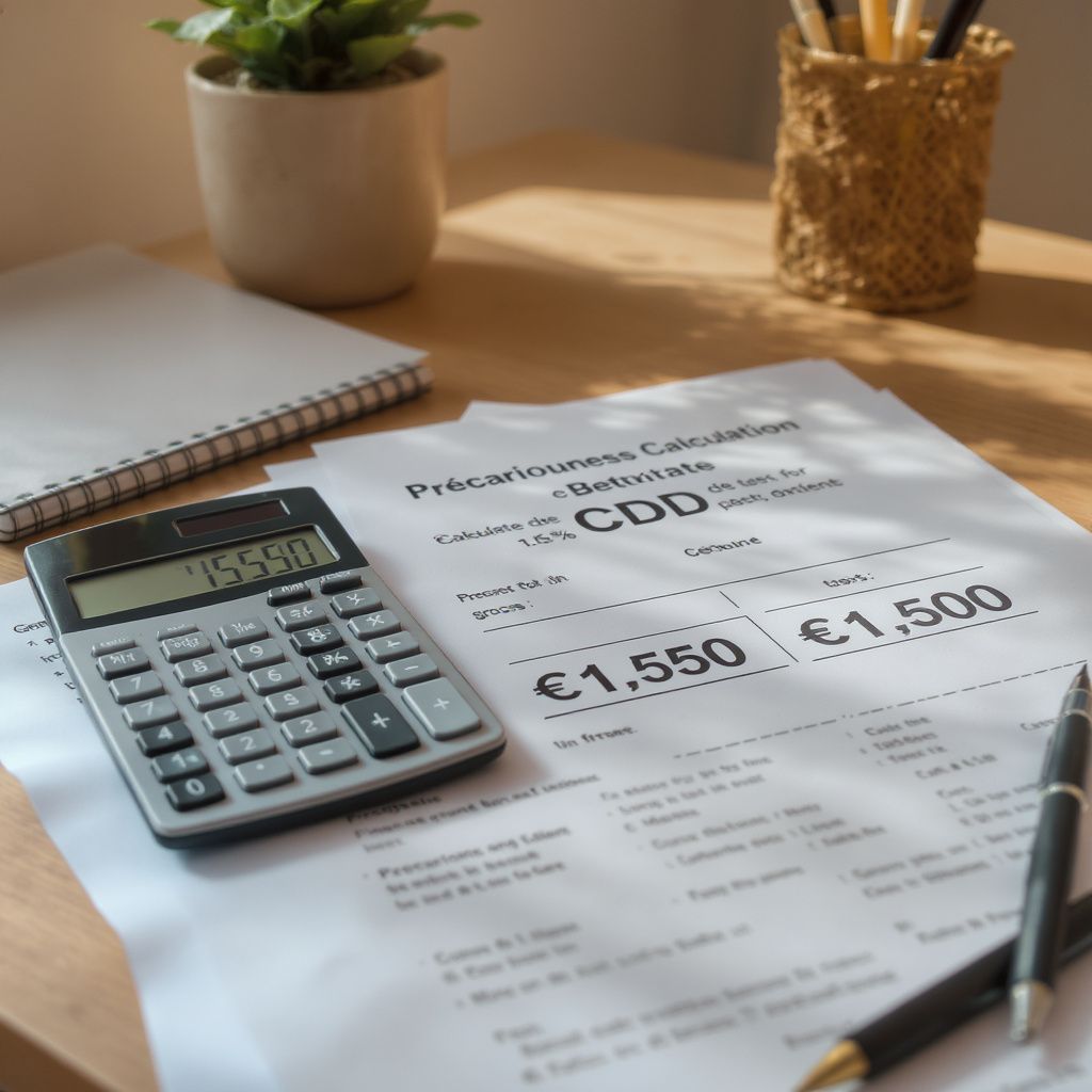 Comment calculer précisément le montant de la prime de précarité pour un CDD ? Comment calculer précisément le montant de la prime de précarité pour un CDD ?