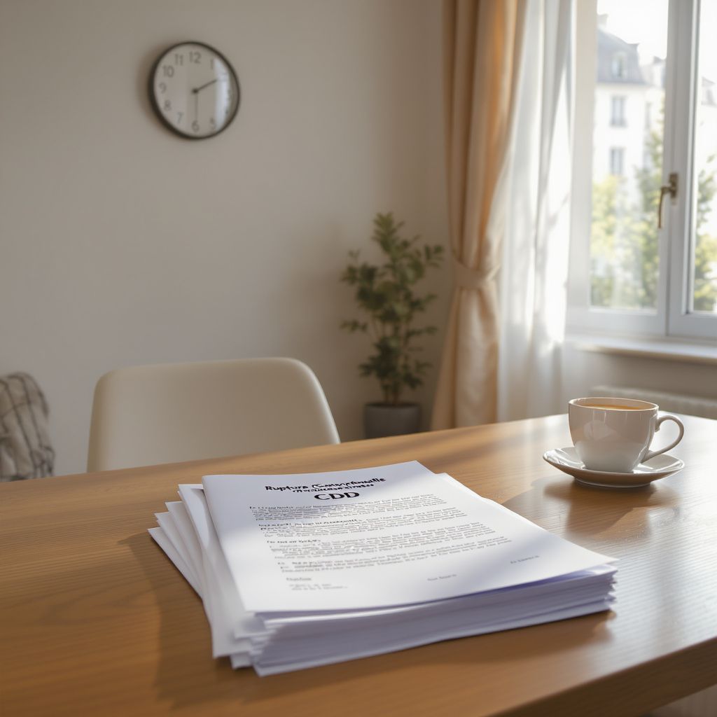 Quelles alternatives légales à la rupture conventionnelle d’un CDD ?