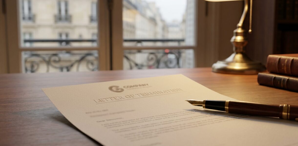 Lettre de licenciement : tout ce qu'il faut savoir pour la rédiger correctement